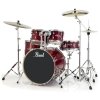 Pearl Export Red Wine 20,10,12,14+14+hardware+sabian sbr